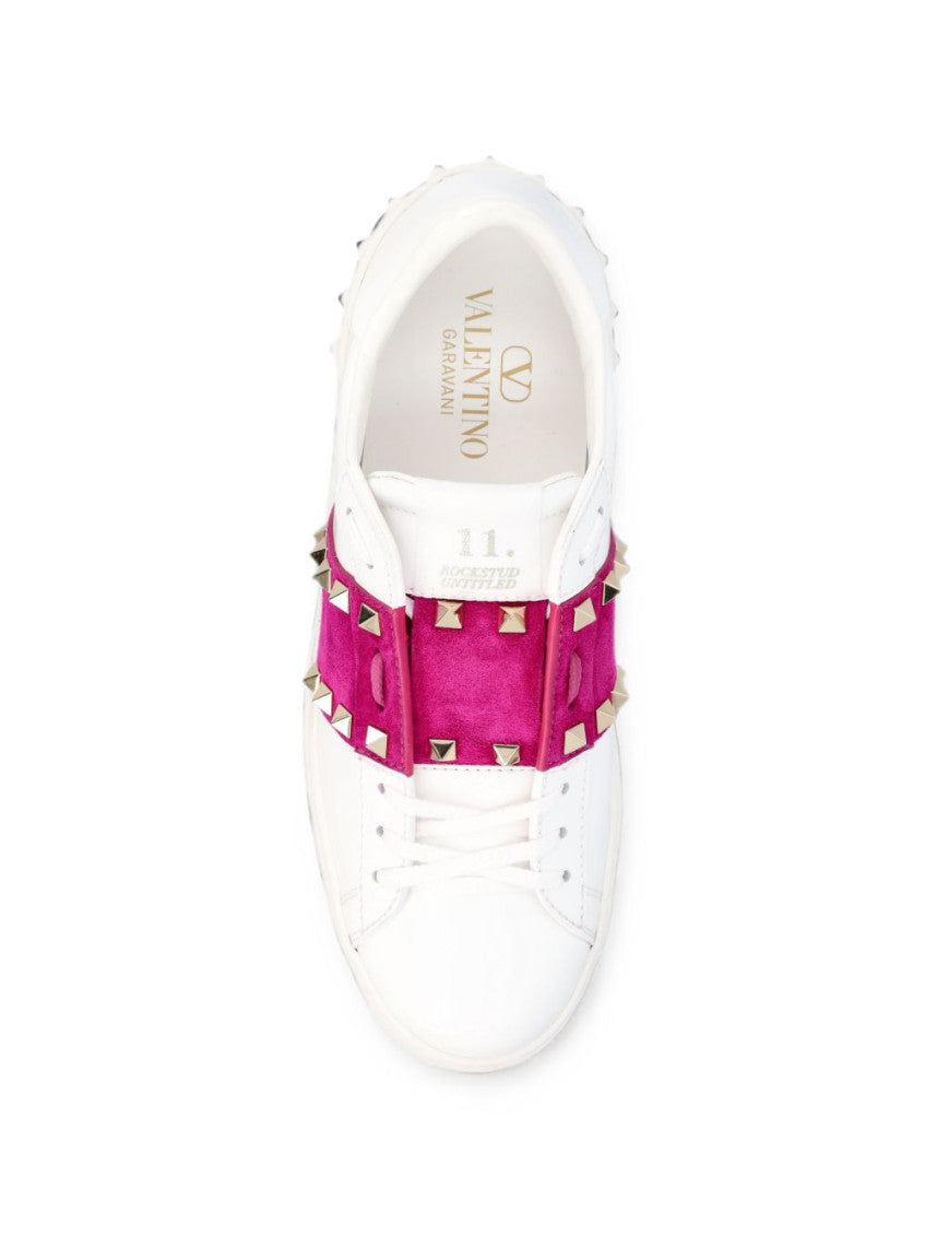 Pink Rockstud Untitled Sneakers 3