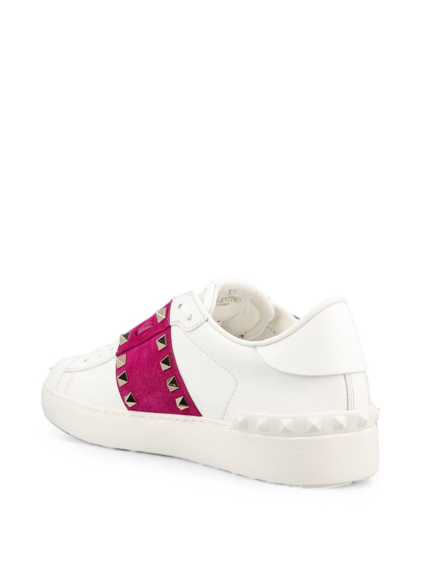 Pink Rockstud Untitled Sneakers 4