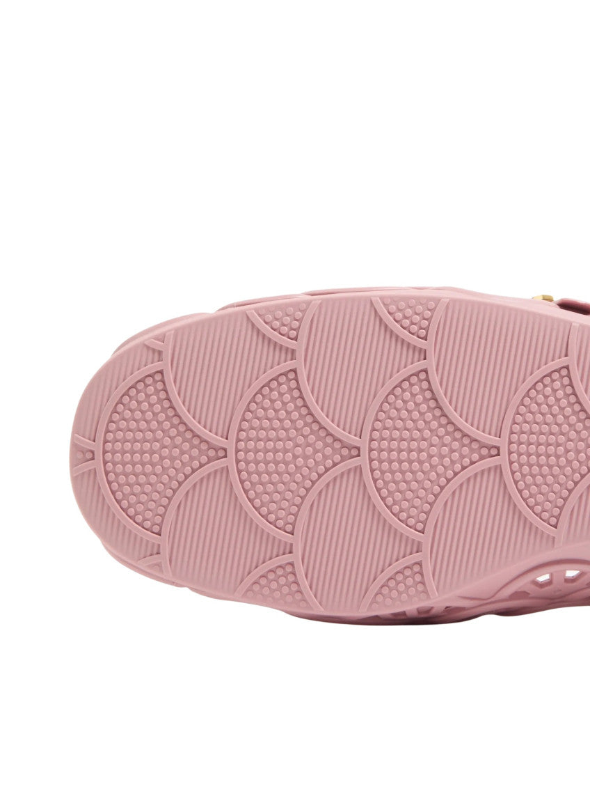 Pink Logo Ballet Flats 7