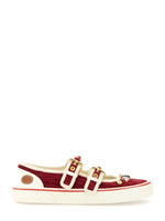 Red Round-toe Sneakers 1