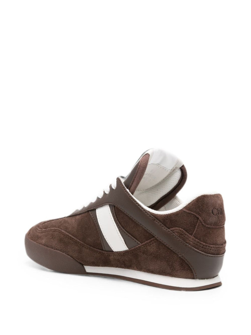 Brown Lace-up Sneakers 2