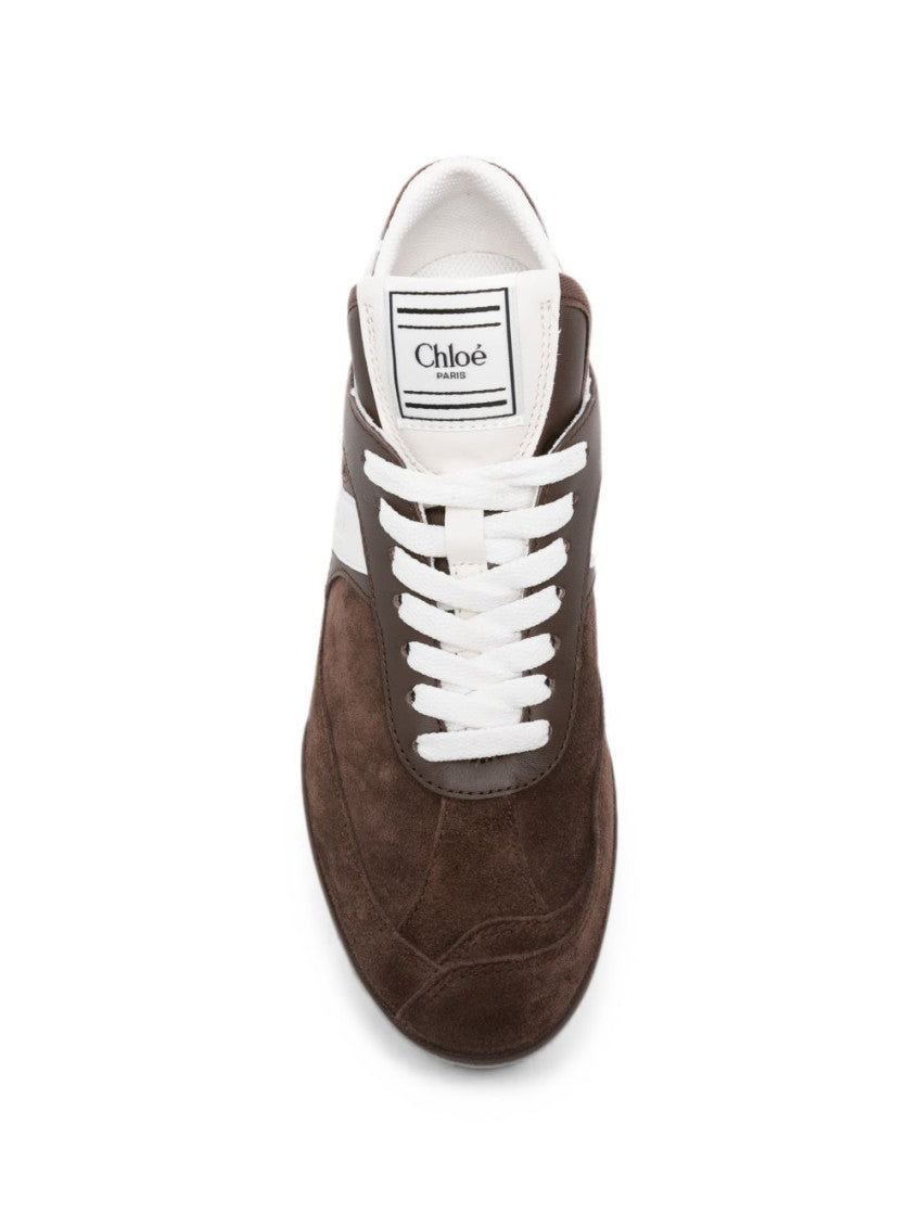 Brown Lace-up Sneakers 4