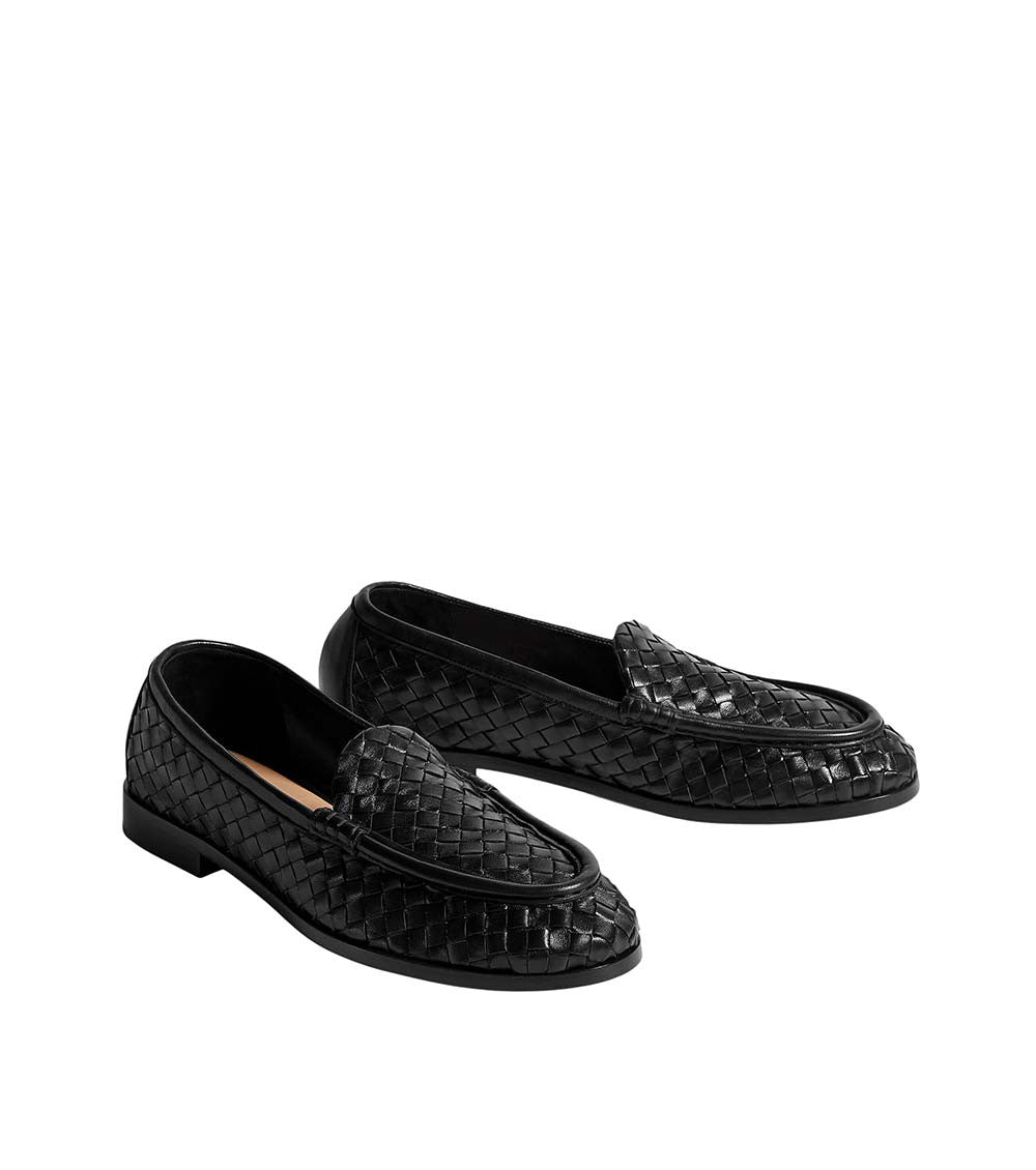 Black Leather Loafers 3