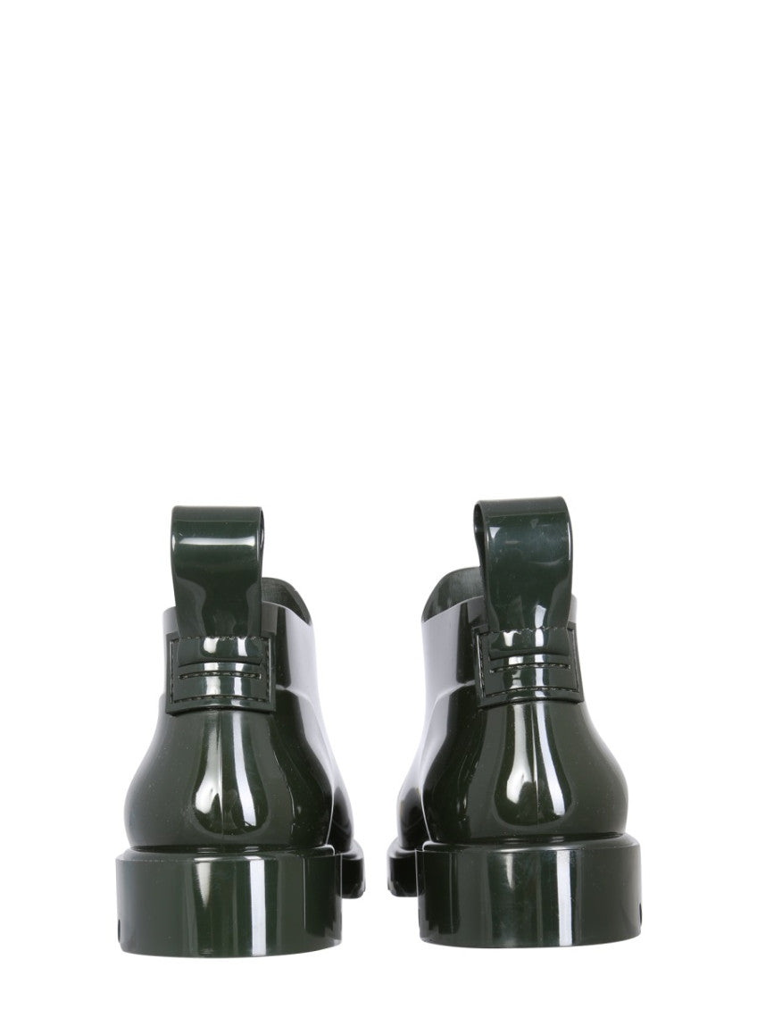 Green Slip-on Boots 3