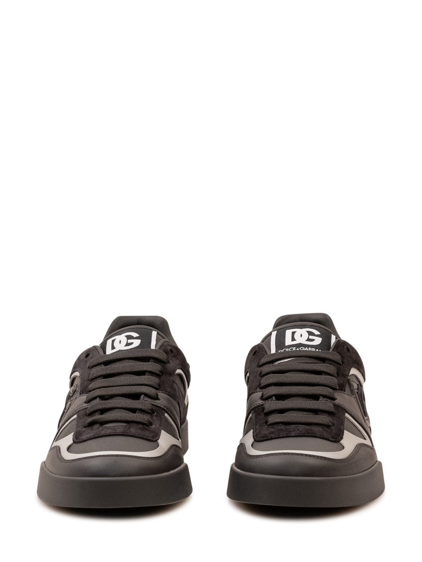 Black Logo Sneakers 2