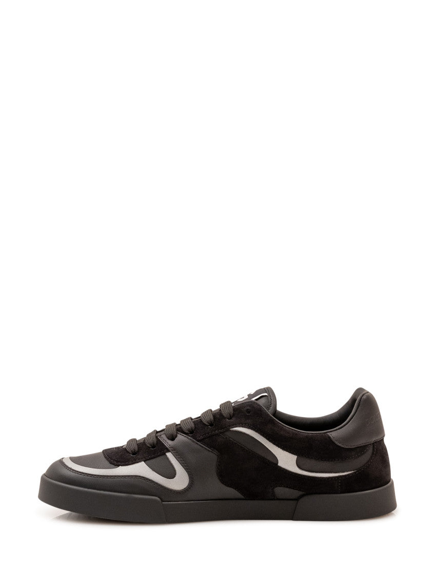 Black Logo Sneakers 4