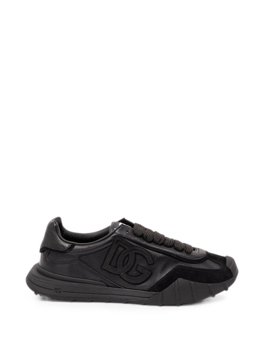 Black Logo Sneakers 1