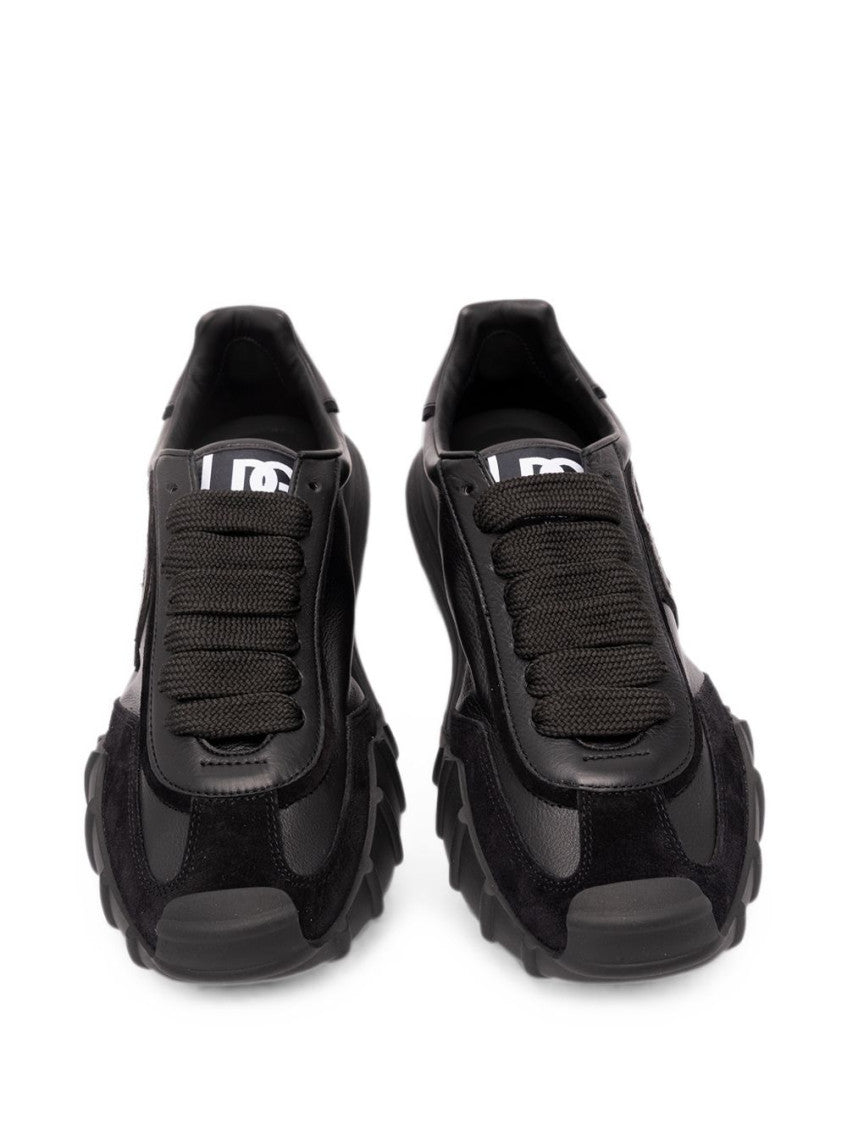 Black Logo Sneakers 2
