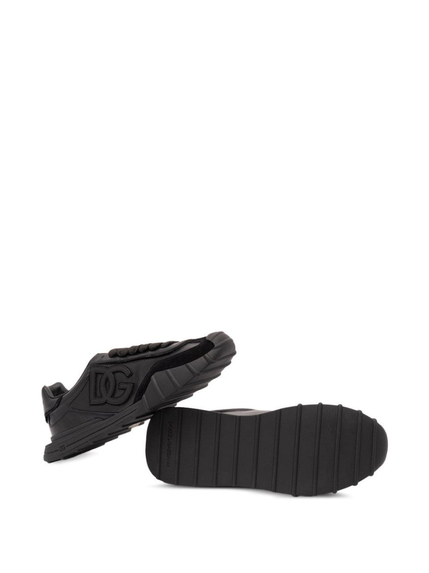 Black Logo Sneakers 5