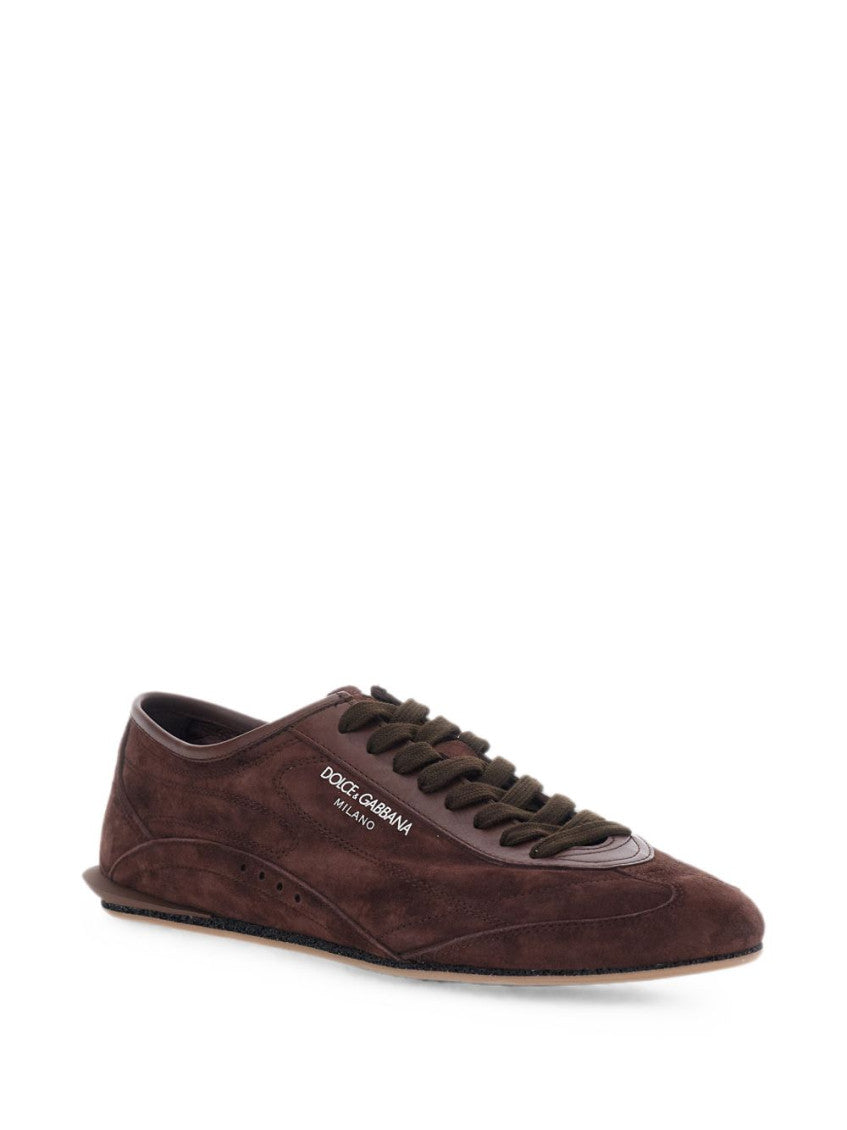 Brown Logo Sneakers 2