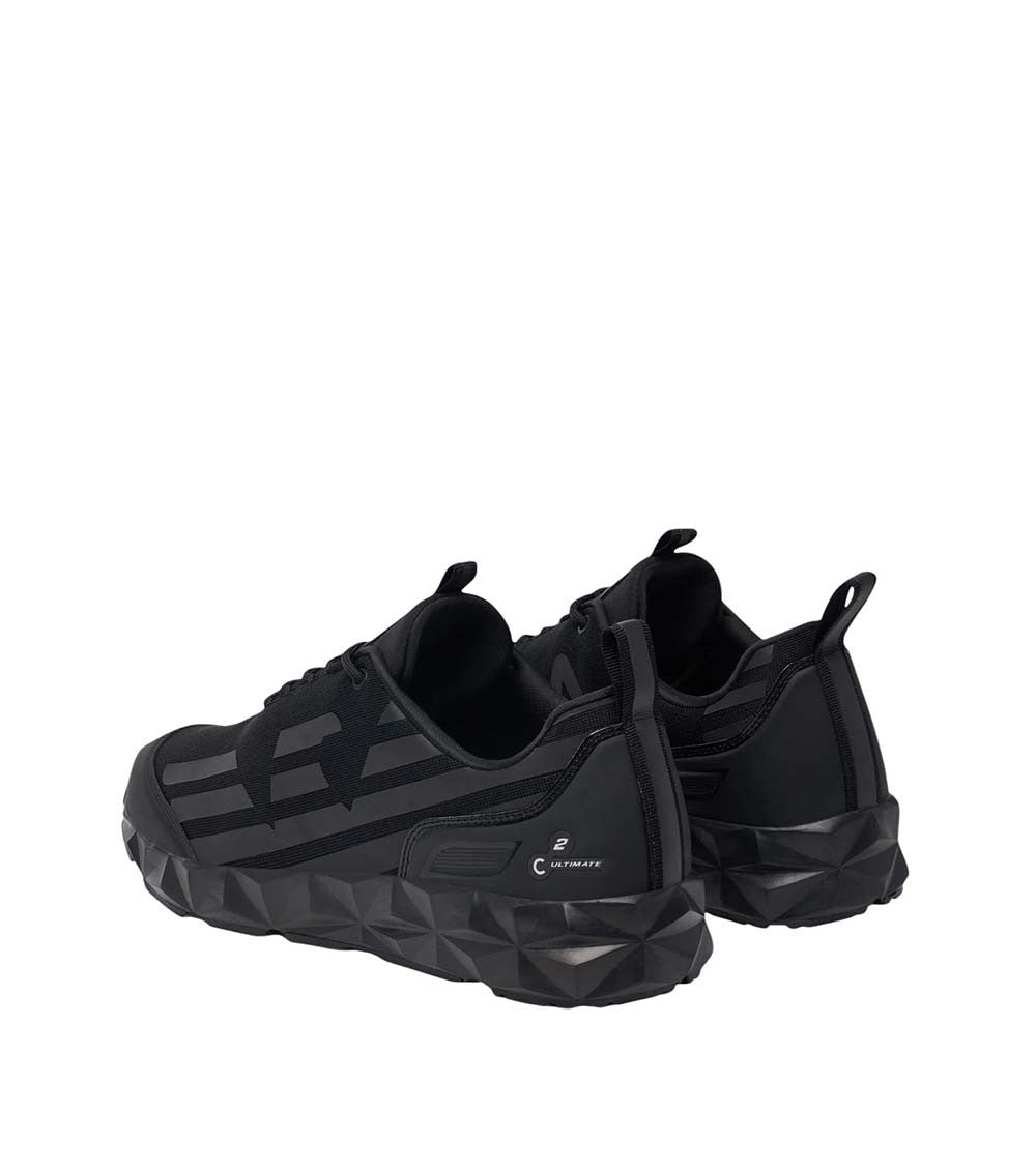 Black Logo Ultimate Sneakers 4
