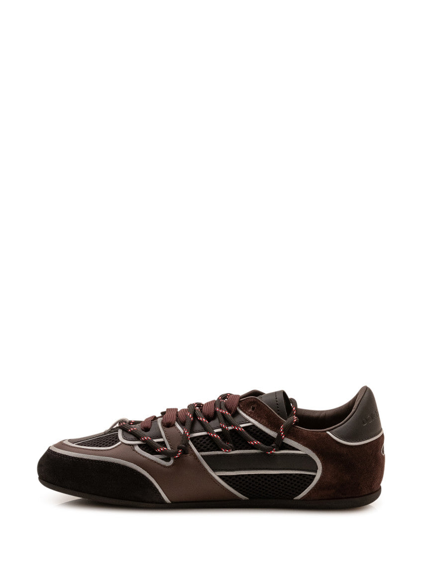 Brown Logo Sneakers 2