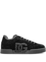 Black Logo Sneakers 1