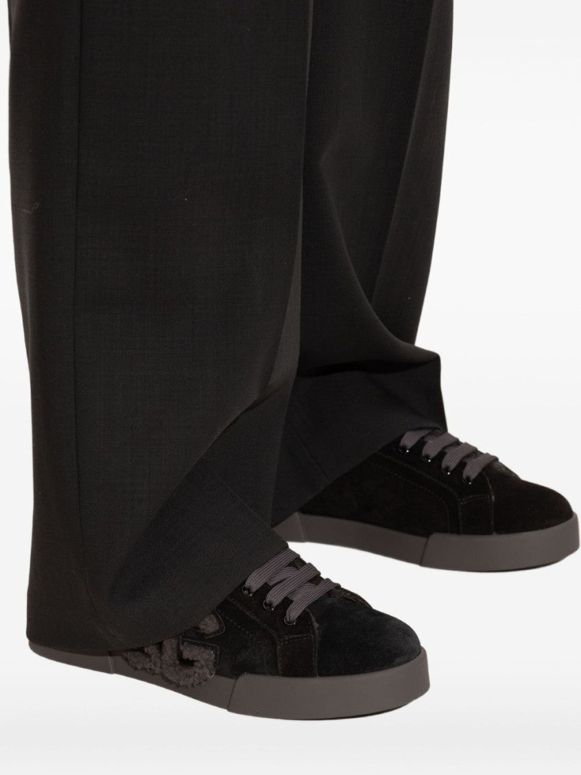 Black Logo Sneakers 2