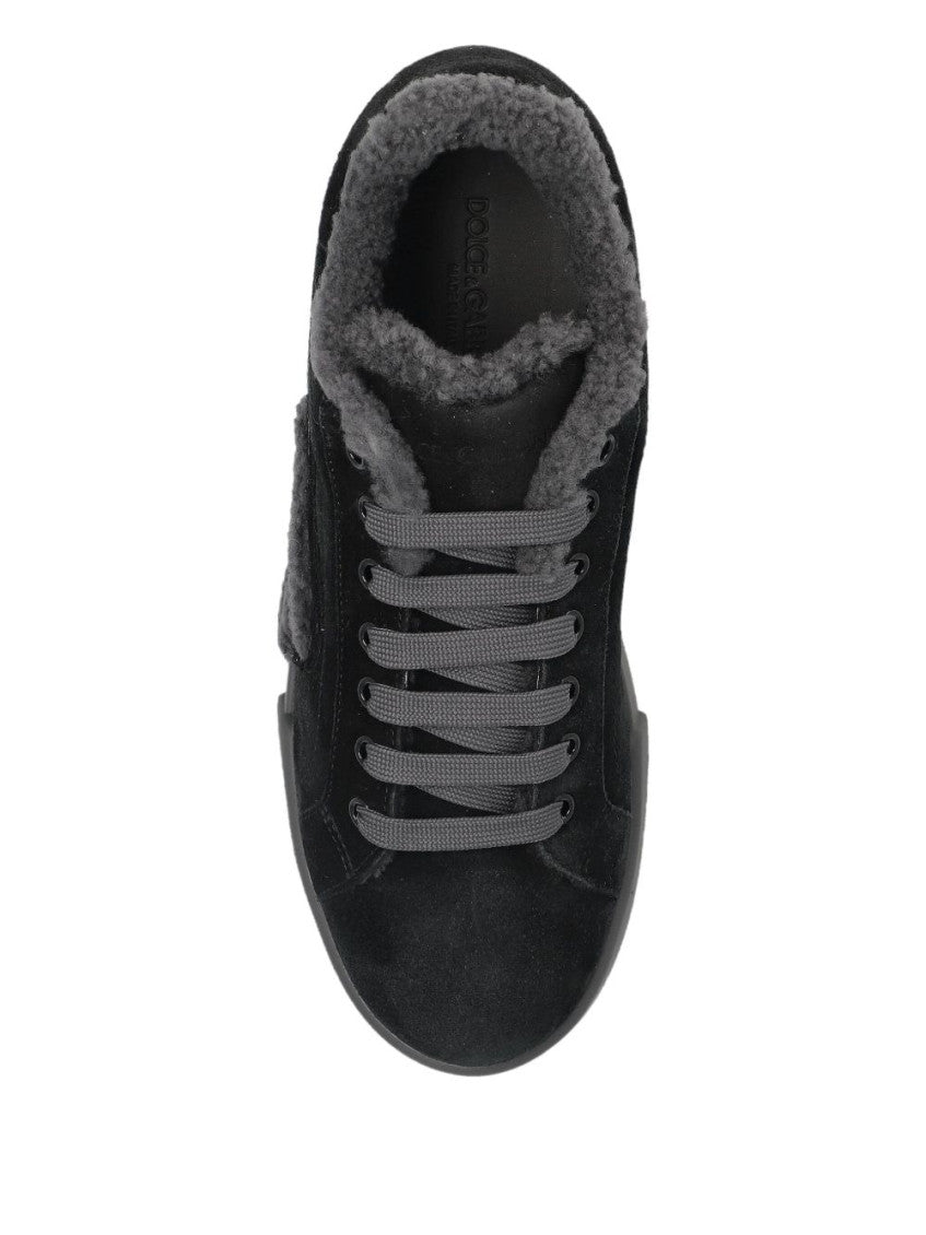 Black Logo Sneakers 5