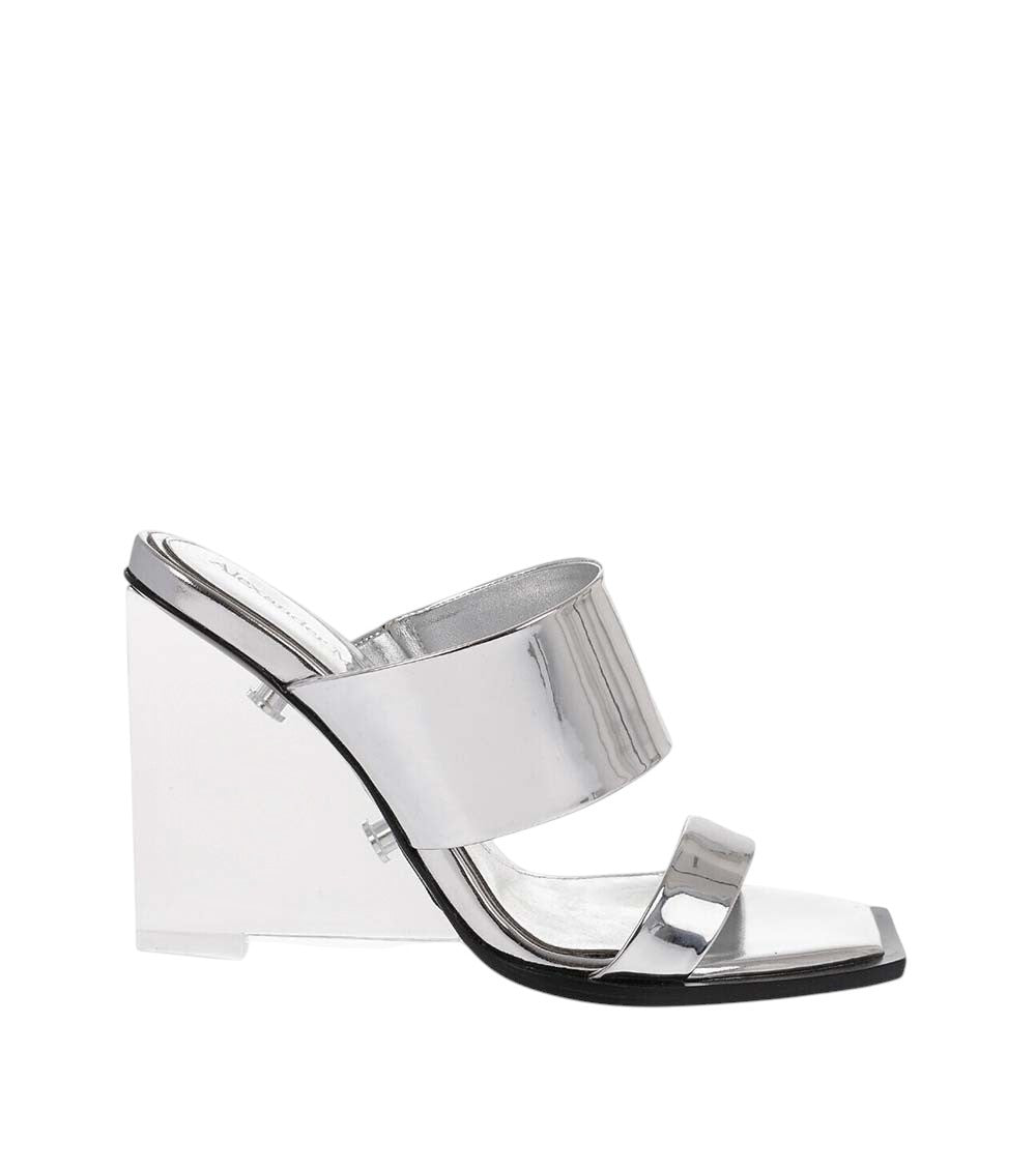 Silver Transparent Wedges 1