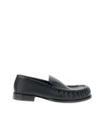 Black Slip On Loafers 1
