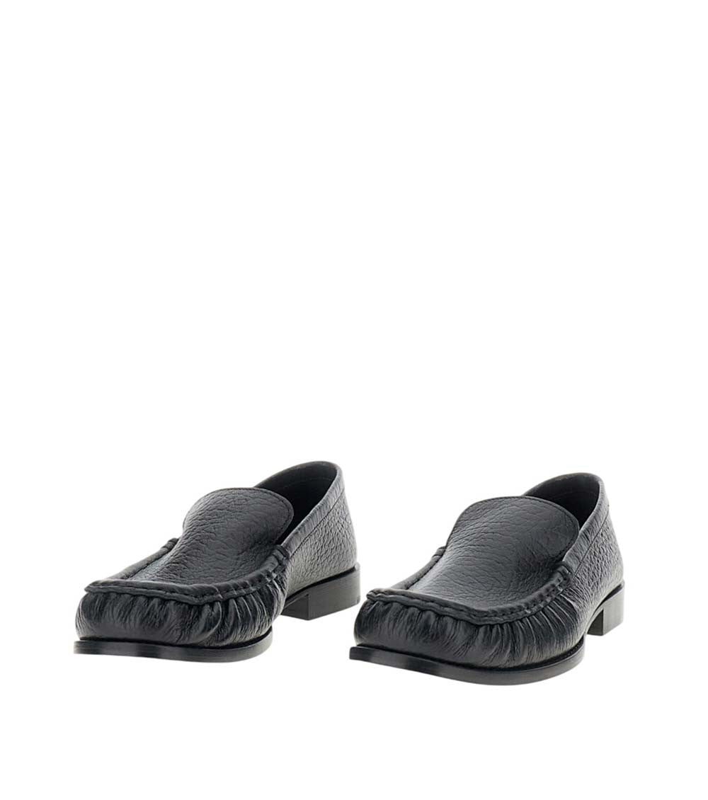 Black Slip On Loafers 2