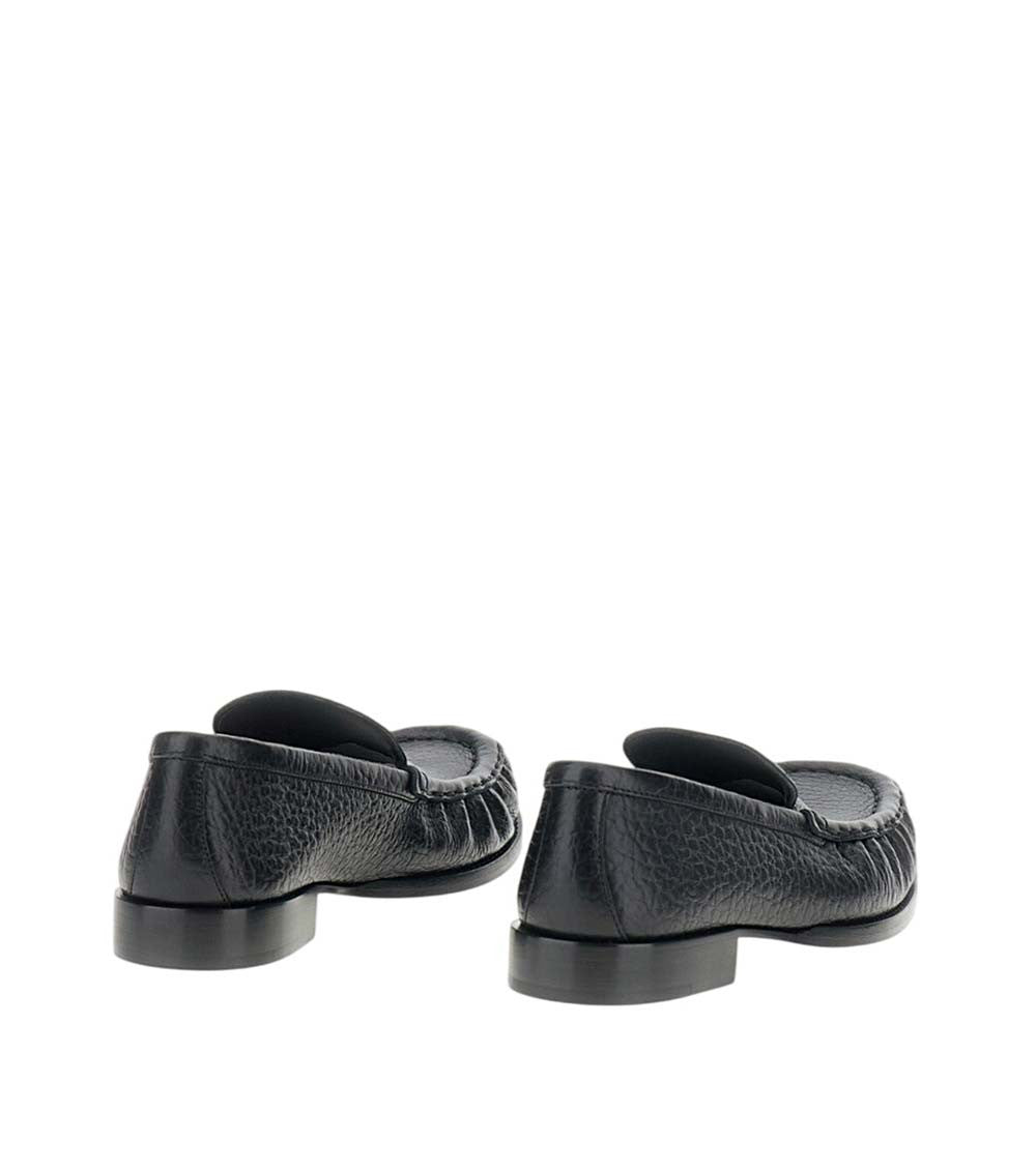 Black Slip On Loafers 3