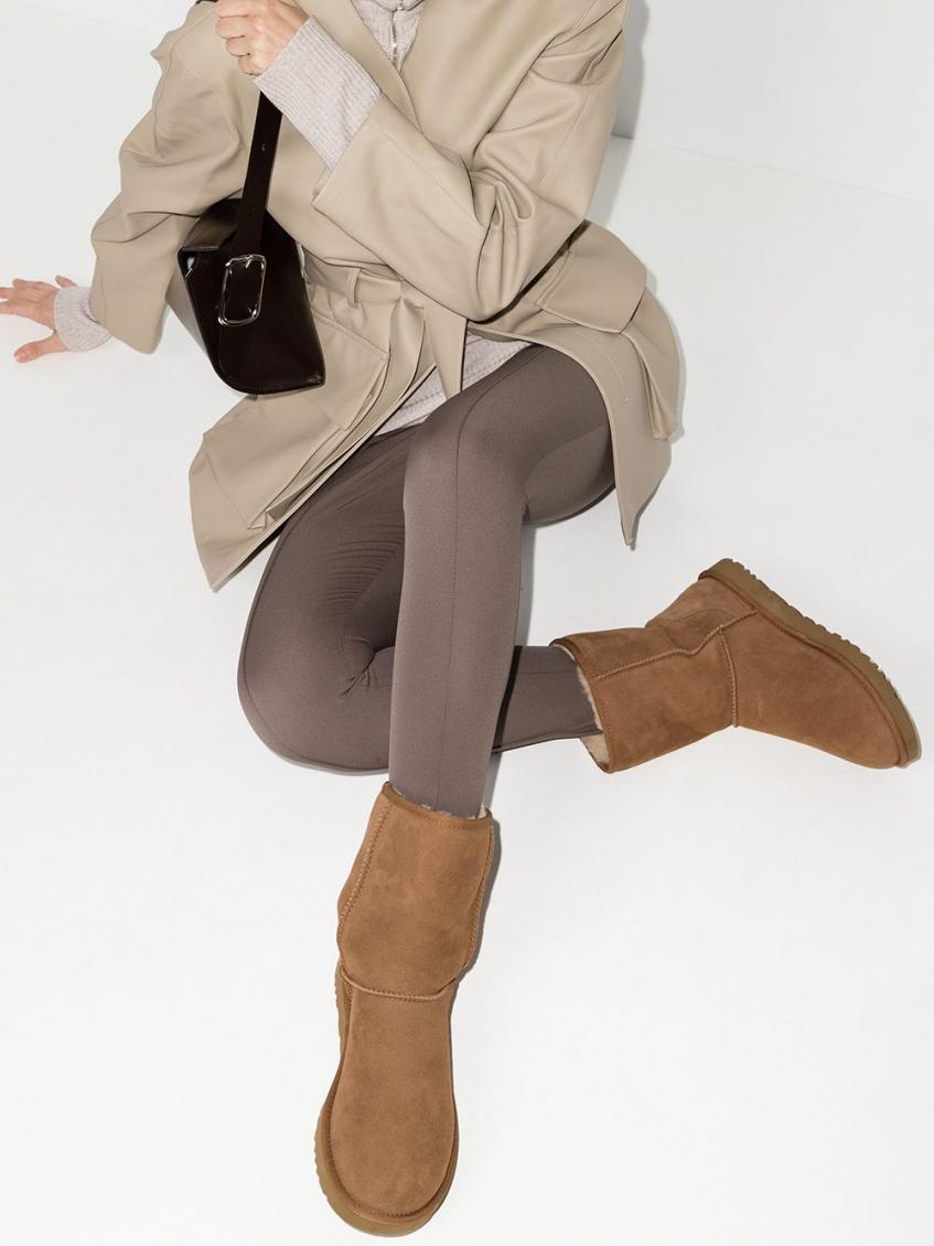 Brown Classic Short Boots 2