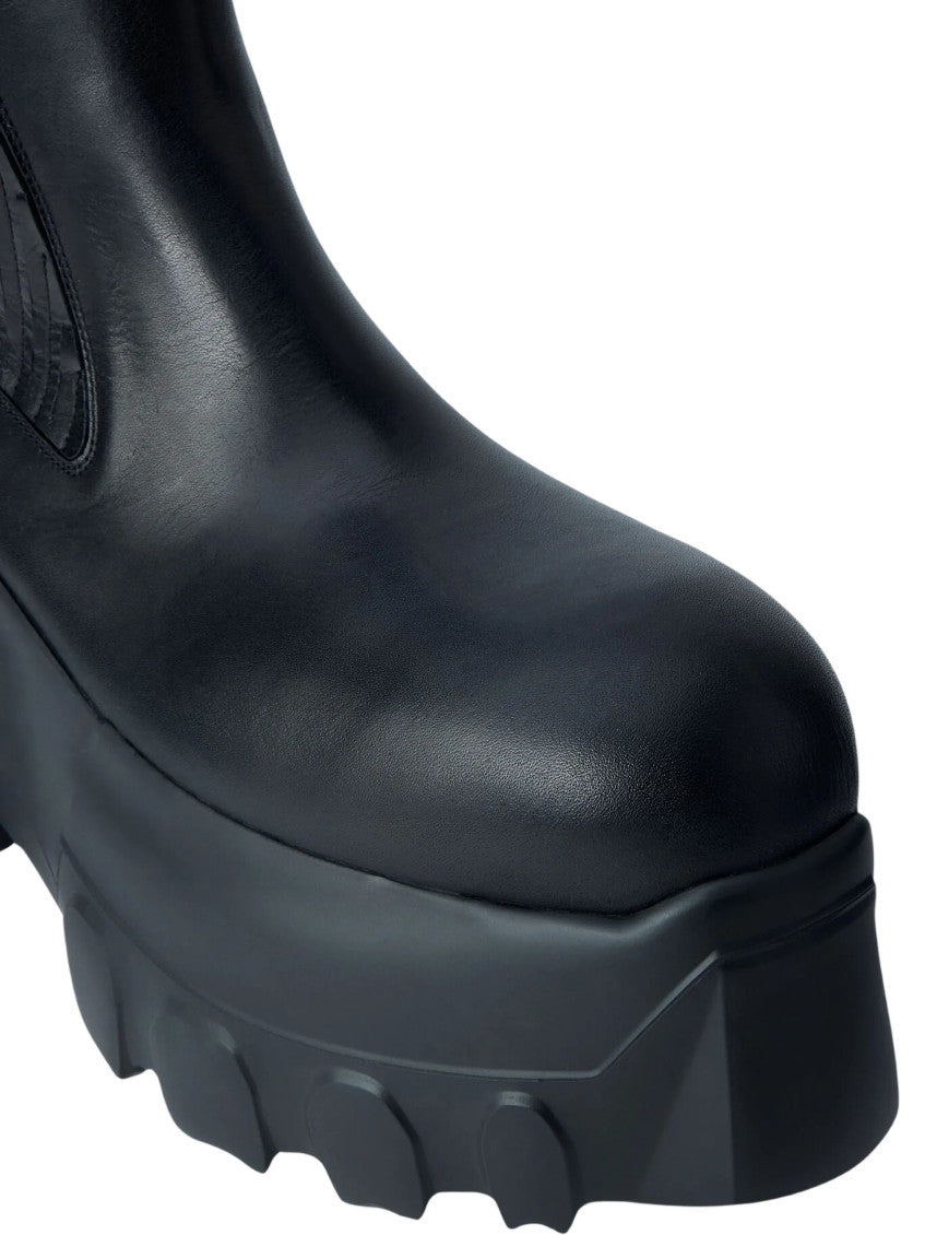 Black Beatle Mega Tractor Boots 4
