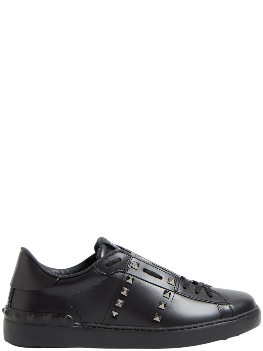 Black Rockstud Untitled Sneakers 1