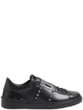 Black Rockstud Untitled Sneakers 1