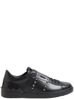 Black Rockstud Untitled Sneakers 1