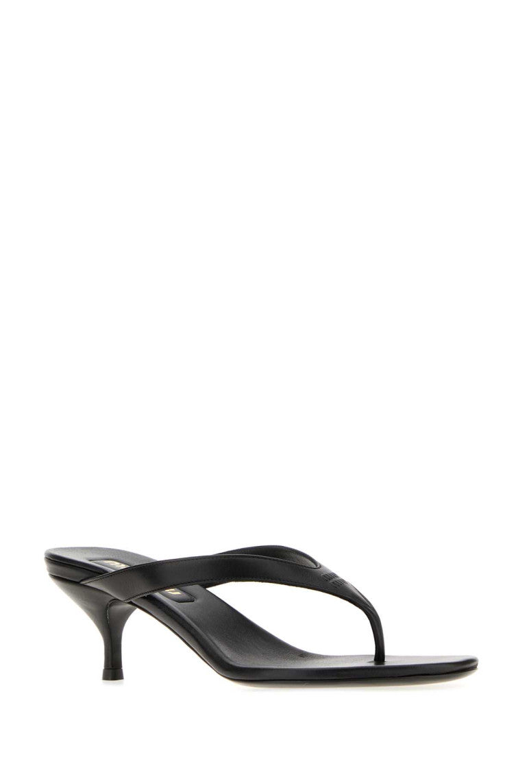 Black Leather Heels 2