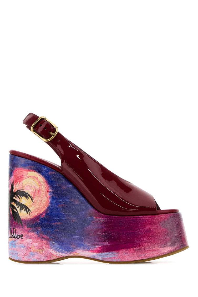 Red Tiziano Maxime Wedges 1