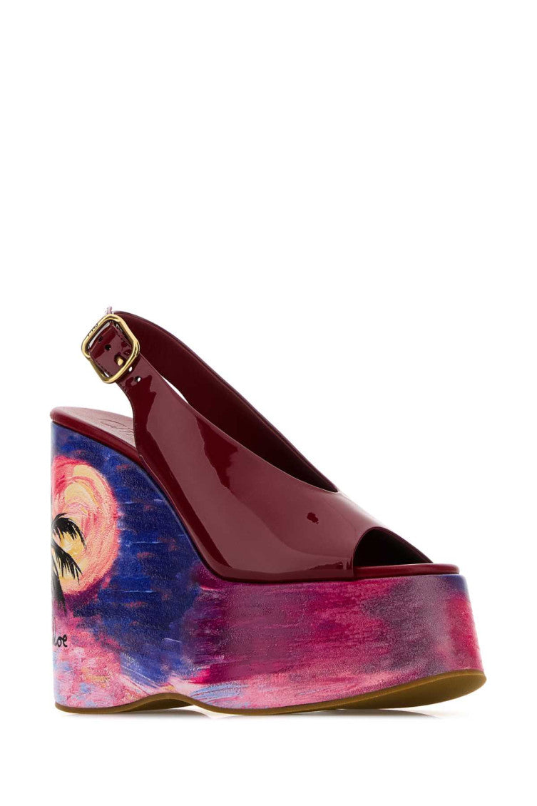 Red Tiziano Maxime Wedges 2