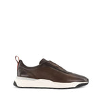 Brown Perforated Cedar Sneakers 1