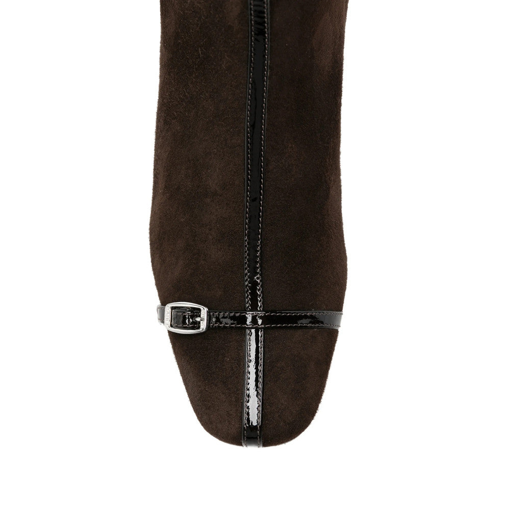 Brown Suede Start Boots 4
