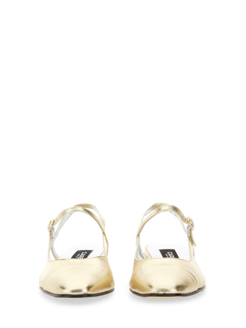 Gold Slingback Sandals 4