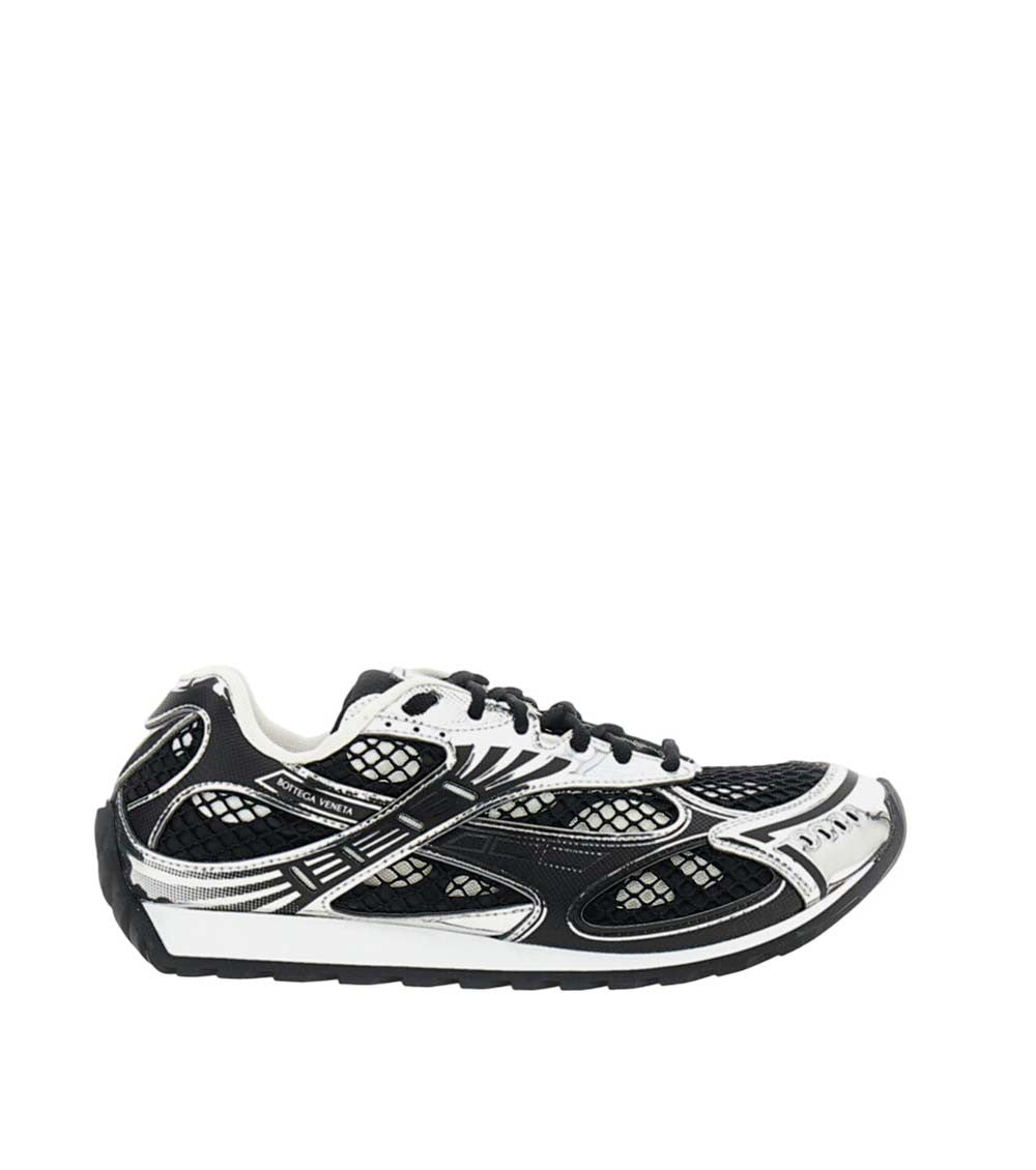 Black Color Block Orbit Sneakers 1