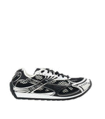 Black Color Block Orbit Sneakers 1