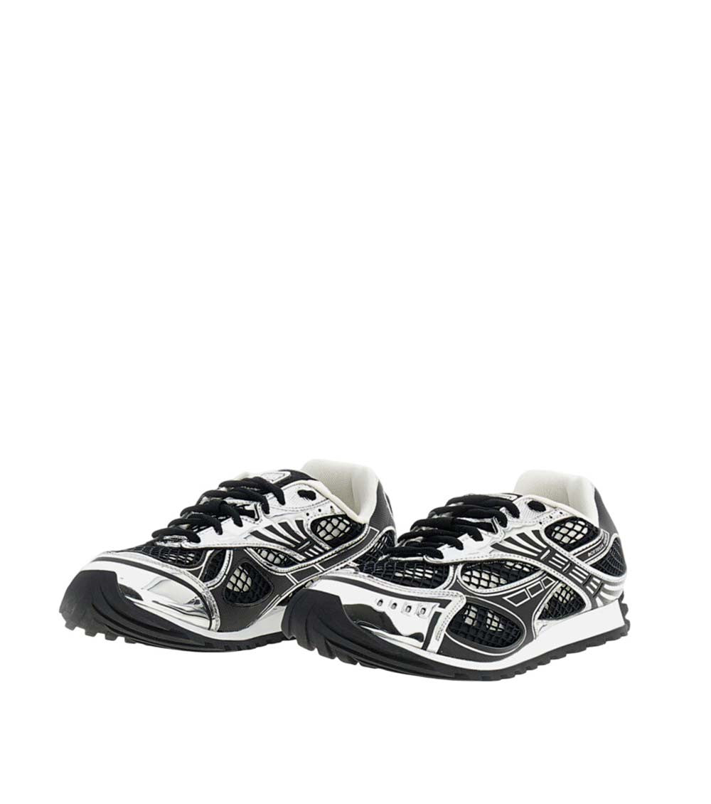 Black Color Block Orbit Sneakers 2