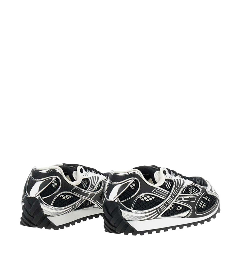 Black Color Block Orbit Sneakers 3