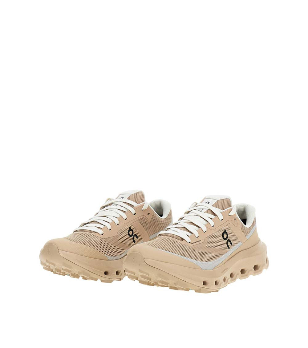 Beige Logo Sneakers 2