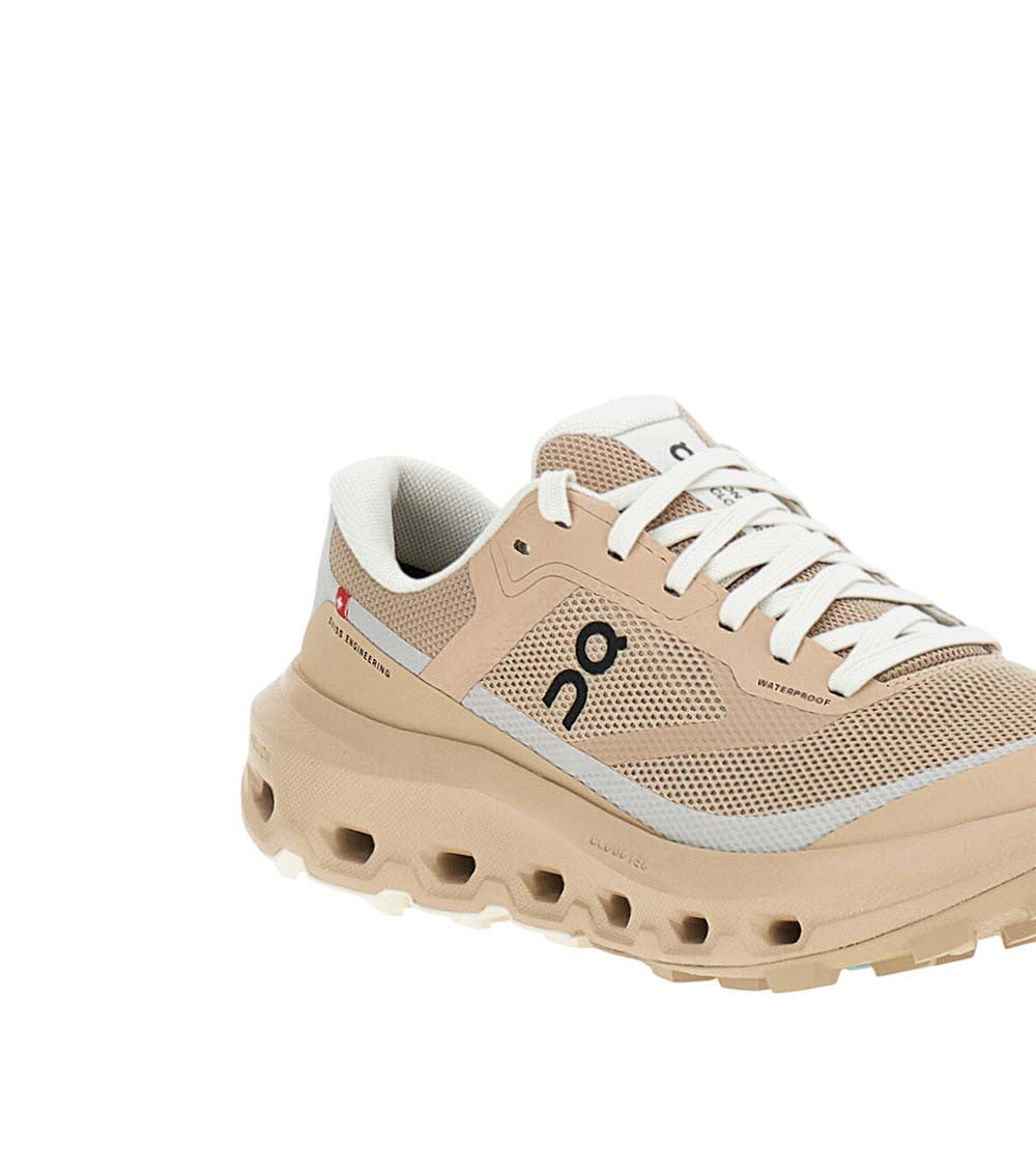 Beige Logo Sneakers 4