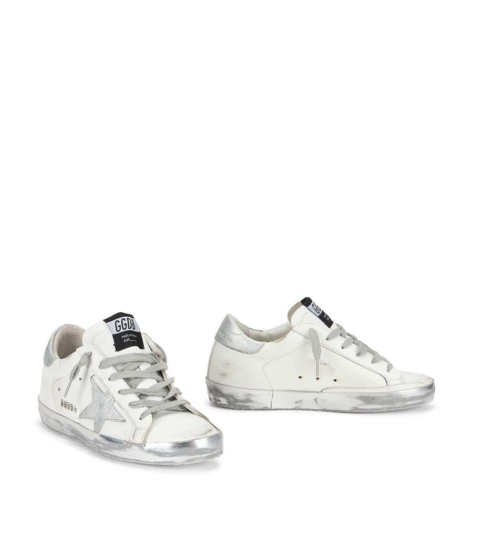 Silver Classic Sneakers 2