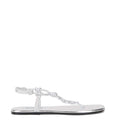 Silver Minimalist Sandals 1