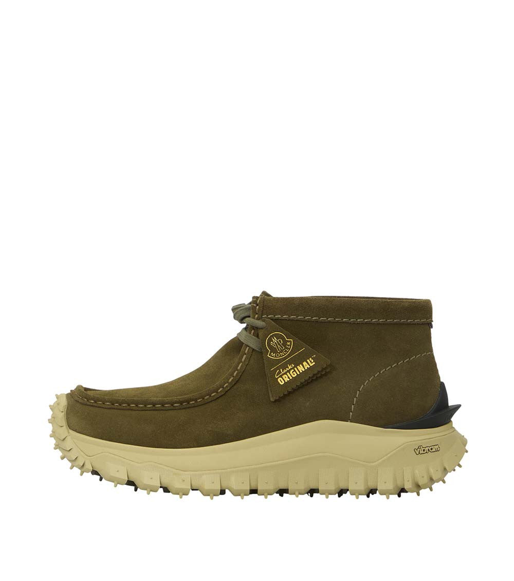 Olive Trailgrip Wallabee Boots 4