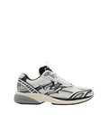 White Graphic Runner Sneakers 1
