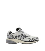 White Graphic Runner Sneakers 1