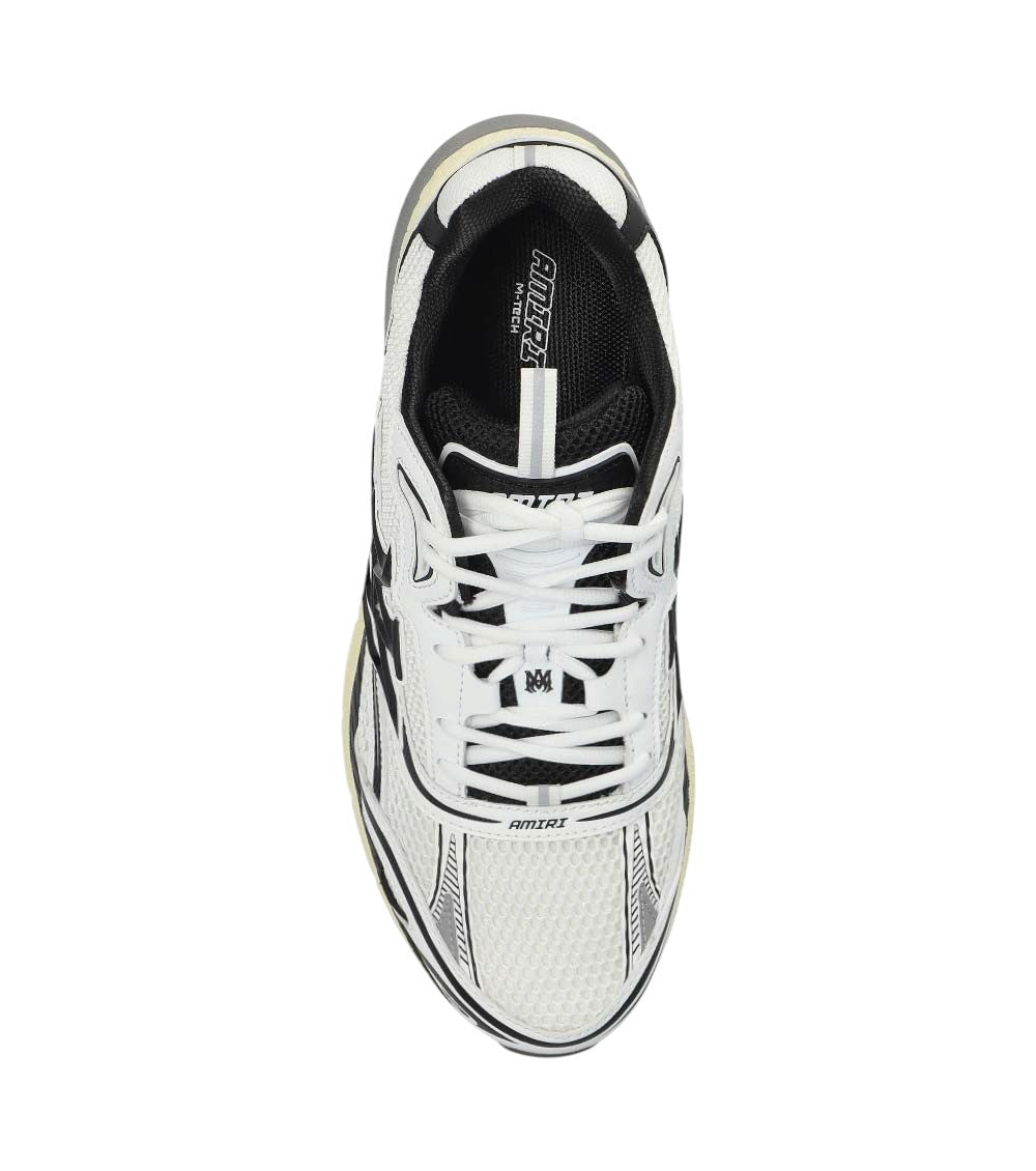 White Graphic Runner Sneakers 3