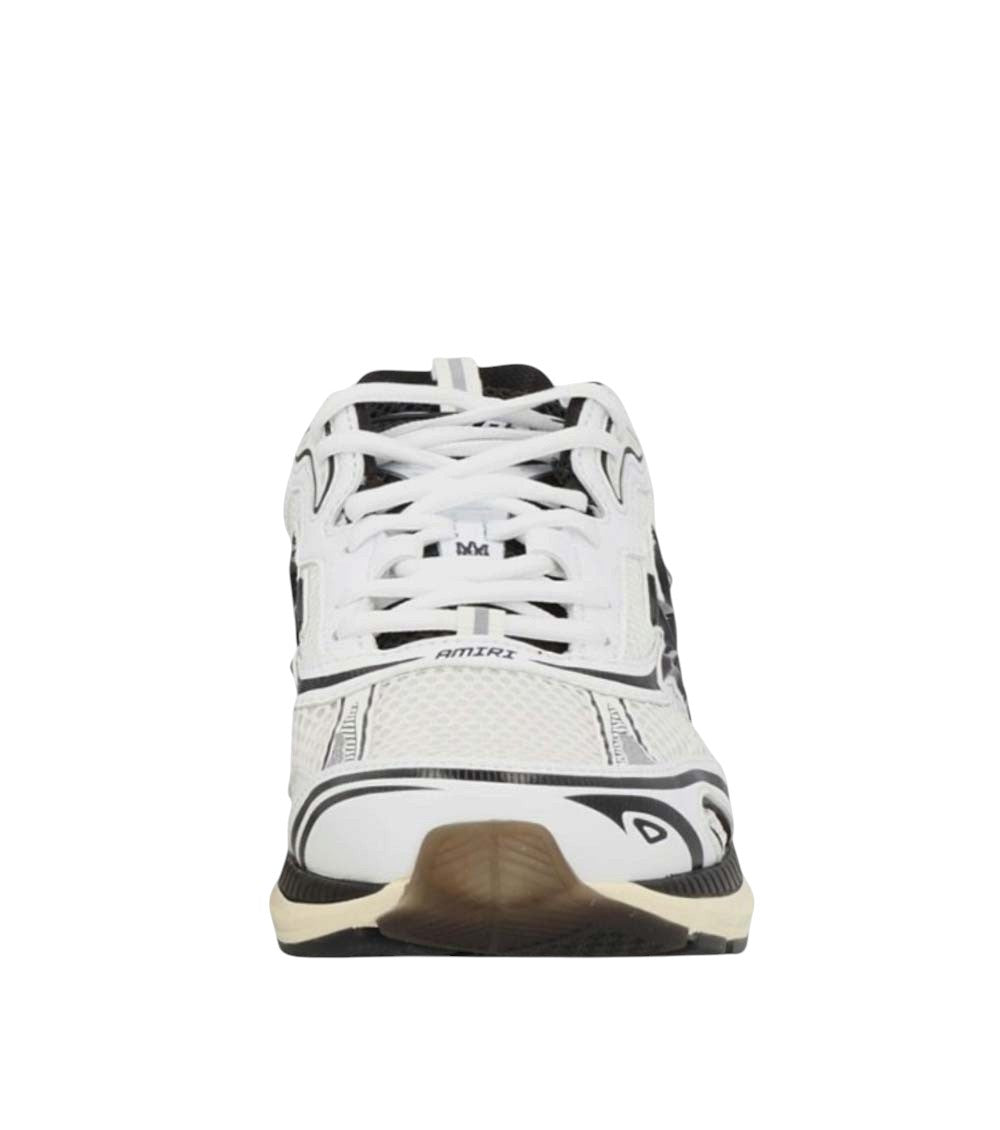 White Graphic Runner Sneakers 4