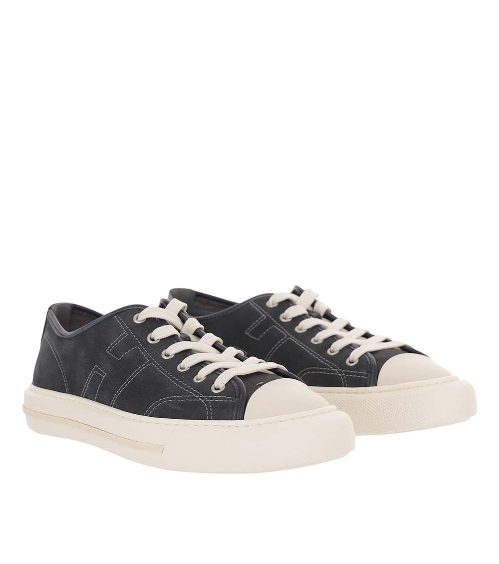 Blue Logo Sneakers 2