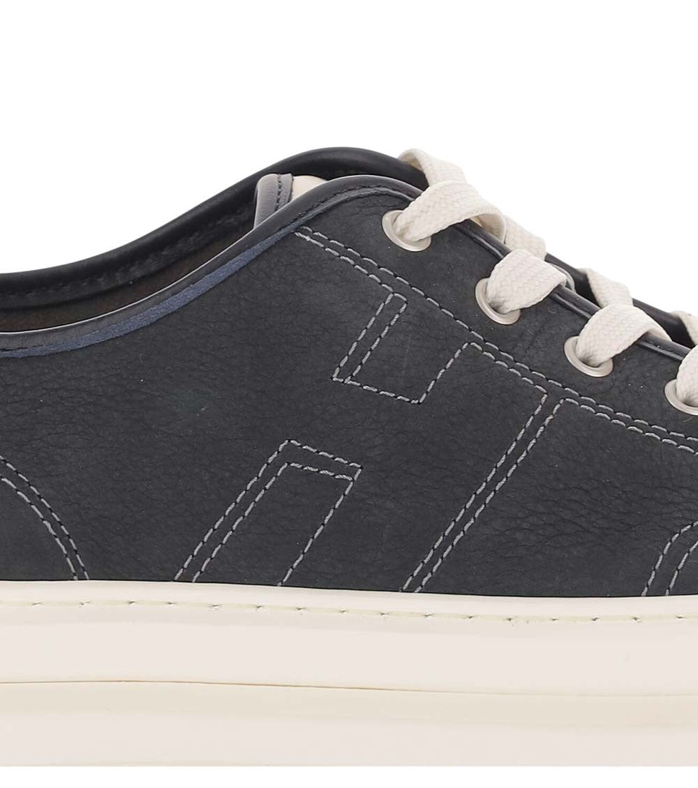 Blue Logo Sneakers 4