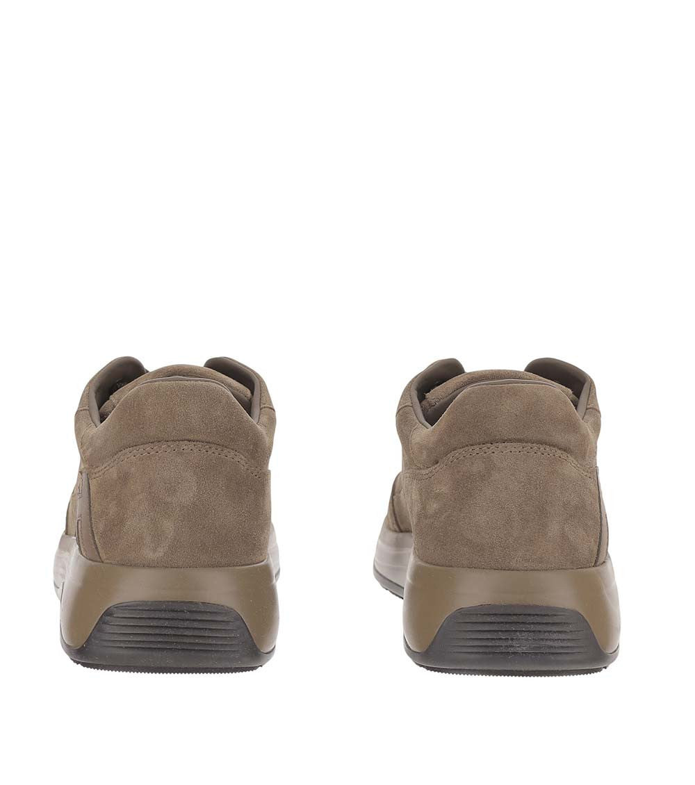 Brown Hi-Light Suede Sneakers 3